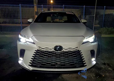 2025 Lexus Rx 350H Base from USA, damaged, VIN 2T2BBMCA5SC087607